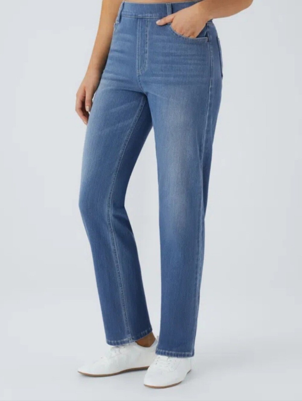 NWT Halara Flex High Waist Women Pull On Jeans Size Med